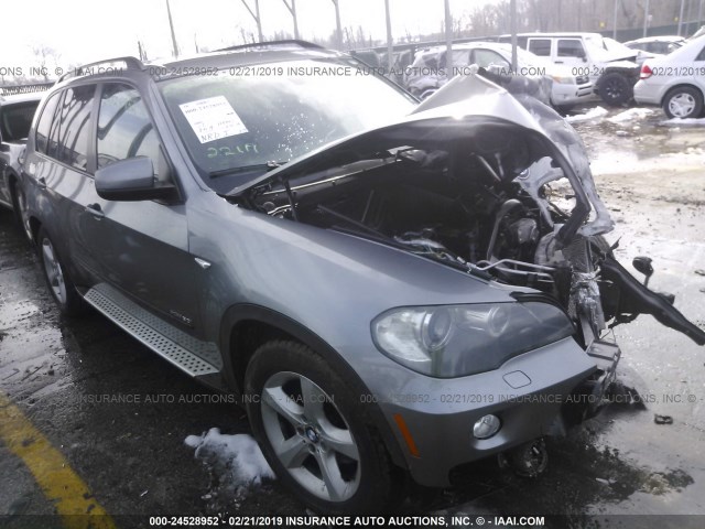 5UXFE43589L261543 - 2009 BMW X5 XDRIVE30I SILVER photo 1