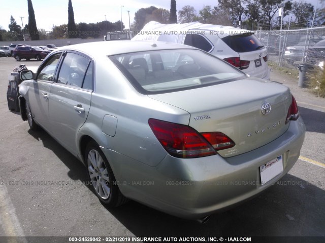 4T1BK3DB2AU356097 - 2010 TOYOTA AVALON XL/XLS/LIMITED GREEN photo 3