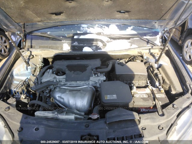 4T1BF1FKXGU546423 - 2016 TOYOTA CAMRY LE/XLE/SE/XSE BLUE photo 10