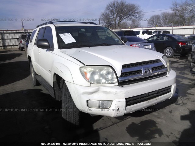 JTEZU14R850046303 - 2005 TOYOTA 4RUNNER SR5/SPORT WHITE photo 1