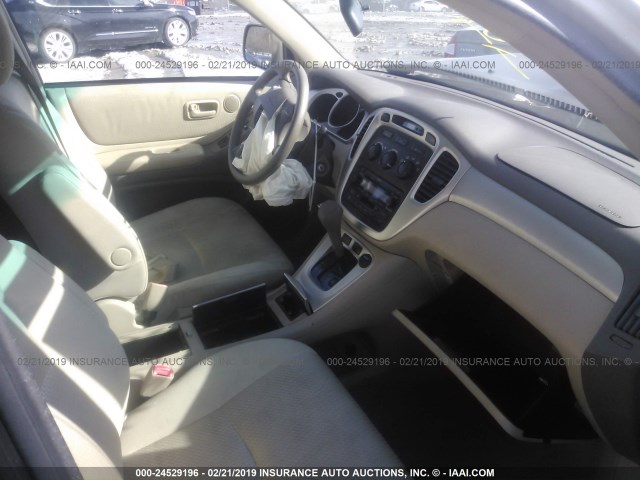 JTEGP21A370146539 - 2007 TOYOTA HIGHLANDER SPORT GOLD photo 5