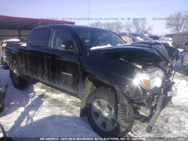 3TMLU4EN5EM142877 - 2014 TOYOTA TACOMA DOUBLE CAB 黑色 照片 1