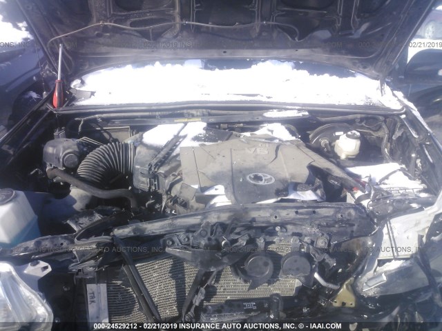 3TMLU4EN5EM142877 - 2014 TOYOTA TACOMA DOUBLE CAB 黑色 照片 10