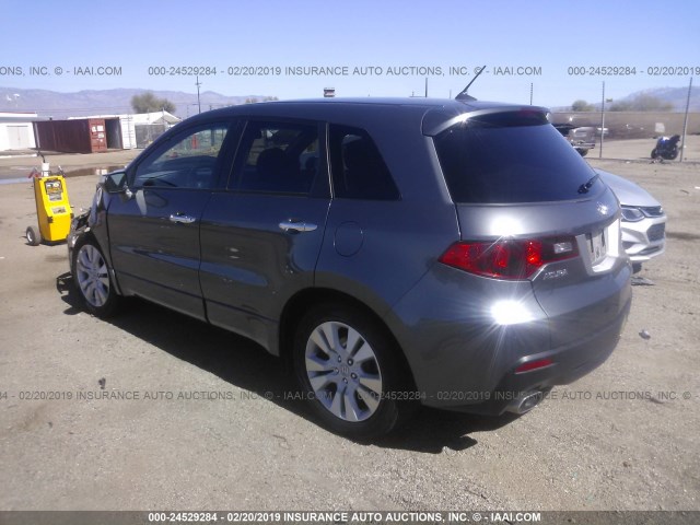 5J8TB1H50CA001968 - 2012 ACURA RDX TECHNOLOGY SILVER photo 3