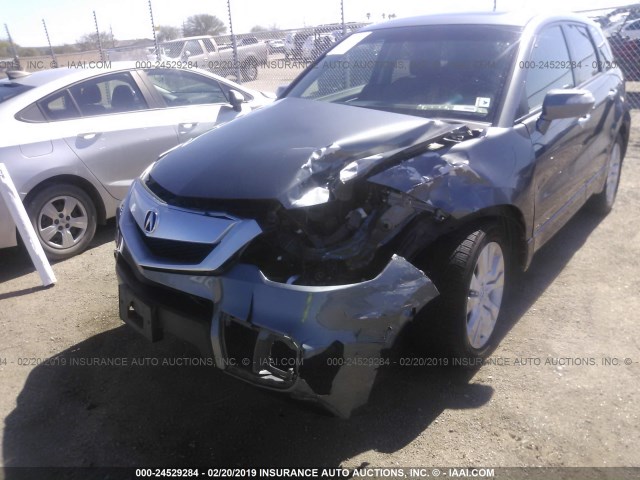 5J8TB1H50CA001968 - 2012 ACURA RDX TECHNOLOGY SILVER photo 6