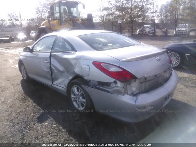 4T1CE30P57U757262 - 2007 TOYOTA CAMRY SOLARA SE/SLE SILVER photo 6