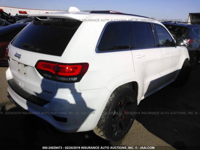 1C4RJFDJ4FC646031 - 2015 JEEP GRAND CHEROKEE SRT-8 WHITE photo 4