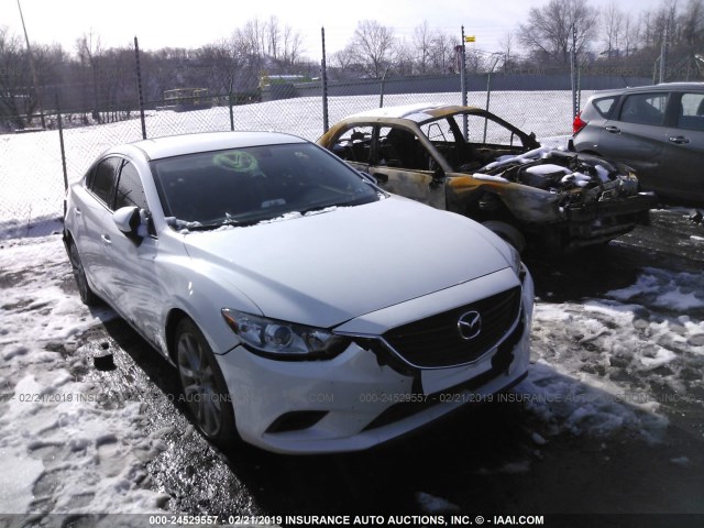 JM1GJ1V52G1426296 - 2016 MAZDA 6 TOURING WHITE photo 1