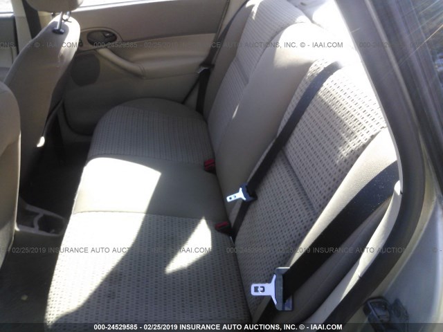 1FAHP34N57W156022 - 2007 FORD FOCUS ZX4/S/SE/SES 金色 照片 8