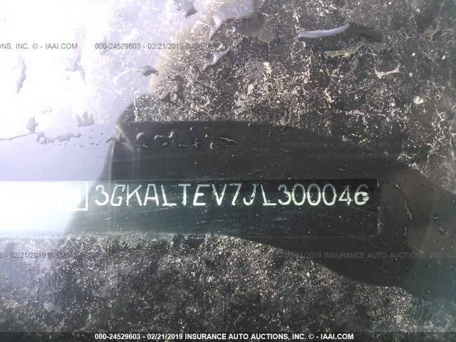 3GKALTEV7JL300046 - 2018 GMC TERRAIN SLE BLACK photo 9