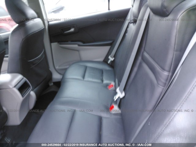 4T1BF1FK0CU042425 - 2012 TOYOTA CAMRY SE/LE/XLE SILVER photo 8