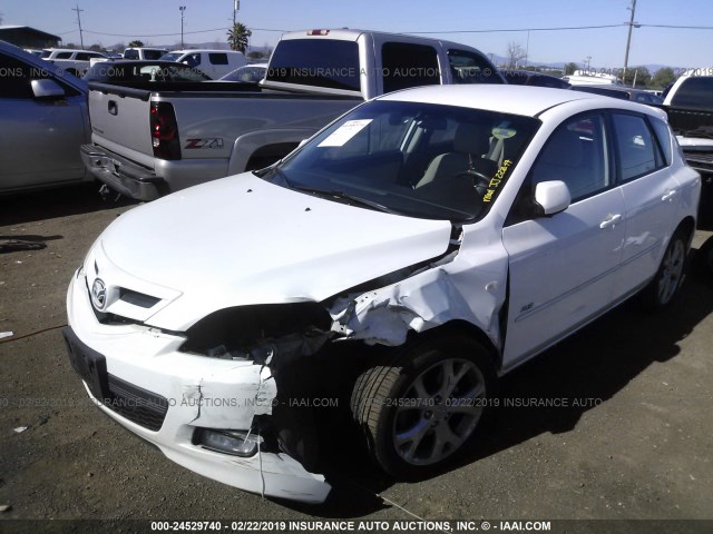 JM1BK343791231414 - 2009 MAZDA 3 S WHITE photo 2