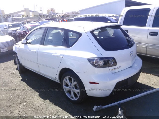 JM1BK343791231414 - 2009 MAZDA 3 S WHITE photo 3