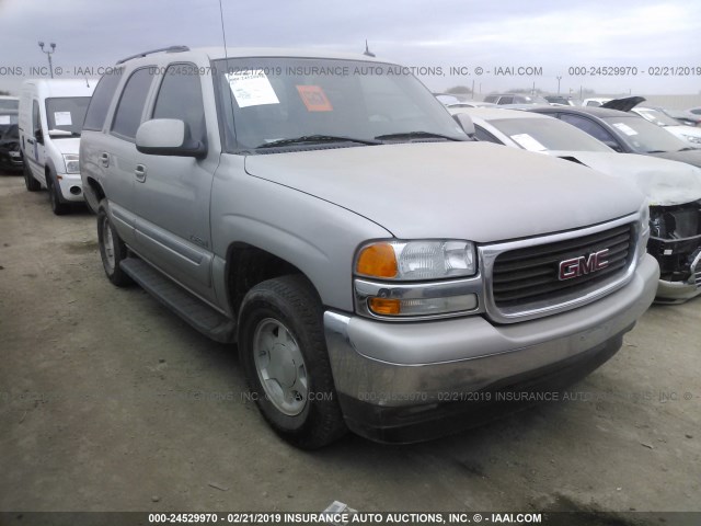 1GKEC13V65J161971 - 2005 GMC YUKON SILVER photo 1