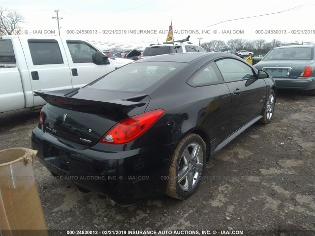 1G2ZL177294266380 - 2009 PONTIAC G6 GXP BLACK photo 4