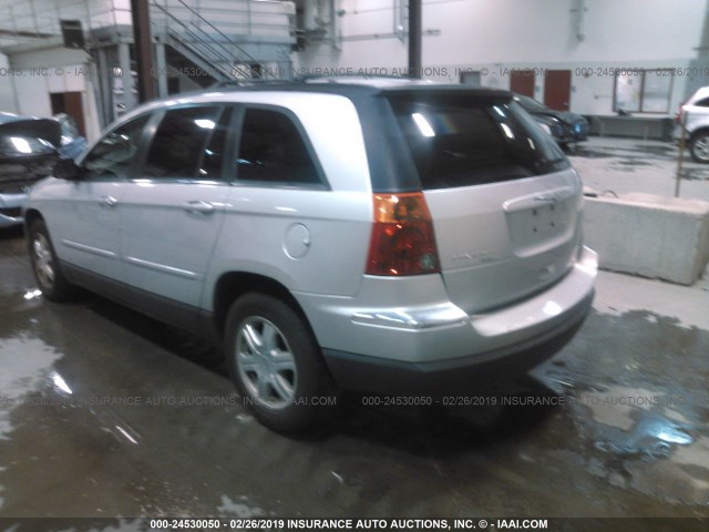 2C4GM68405R368298 - 2005 CHRYSLER PACIFICA TOURING SILVER photo 3