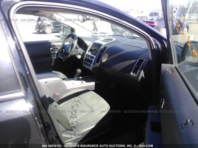 2FMDK48C47BB15948 - 2007 FORD EDGE SEL BLACK photo 5