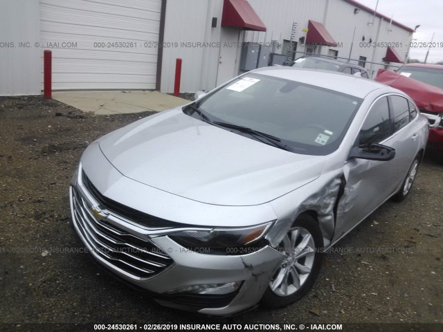 1G1ZD5ST2KF142469 - 2019 CHEVROLET 4 DOOR  SILVER photo 2