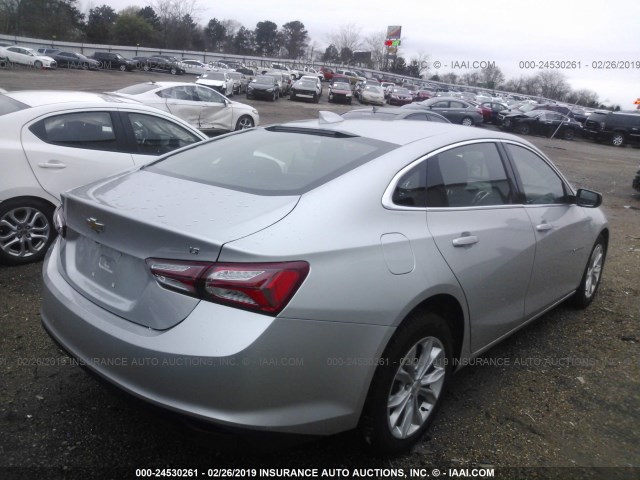 1G1ZD5ST2KF142469 - 2019 CHEVROLET 4 DOOR  SILVER photo 4