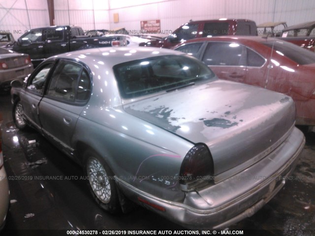 2C3ED56F6RH107599 - 1994 CHRYSLER LHS SILVER photo 3