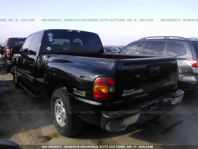 1GCEC19TX4Z314885 - 2004 CHEVROLET SILVERADO C1500 BLACK photo 3