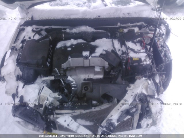 1G11C5SL4FF304334 - 2015 CHEVROLET MALIBU 1LT 白色 照片 10