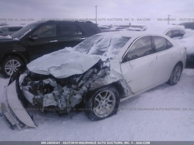 1G11C5SL4FF304334 - 2015 CHEVROLET MALIBU 1LT 白色 照片 2