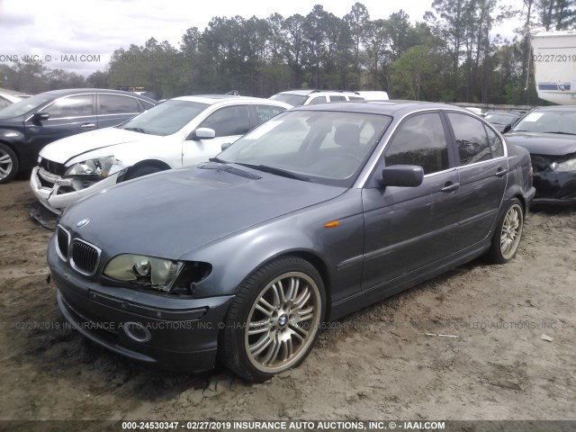 WBAEV53473KM25143 - 2003 BMW 330 I GRAY photo 2