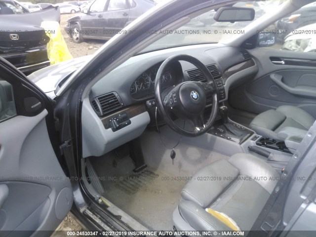 WBAEV53473KM25143 - 2003 BMW 330 I GRAY photo 5