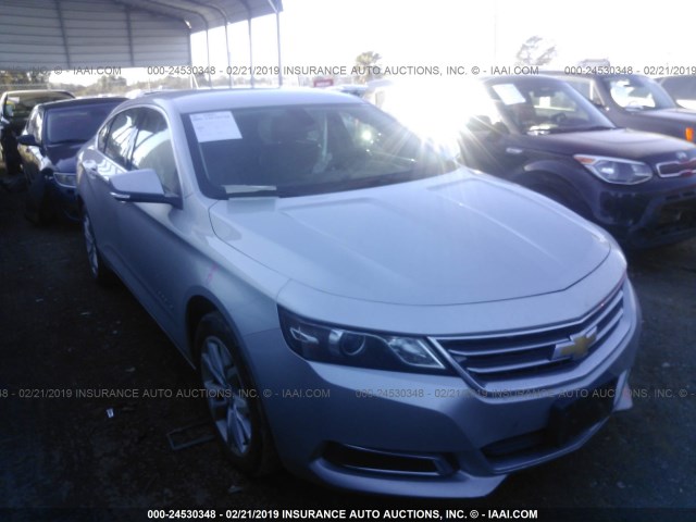 2G1105S37H9159391 - 2017 CHEVROLET IMPALA LT SILVER photo 1