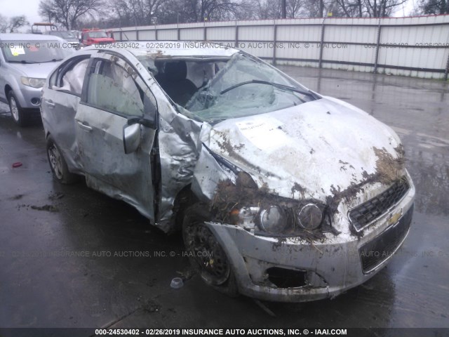 1G1JA5SH1G4128535 - 2016 CHEVROLET SONIC LS SILVER photo 1