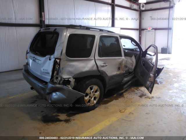 4F2YU081X2KM15046 - 2002 MAZDA TRIBUTE LX/ES 银色 照片 4