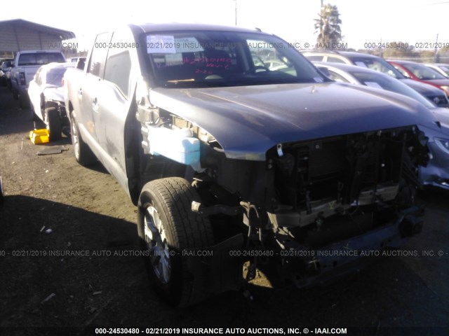 1N6AA1EK0HN538923 - 2017 NISSAN TITAN S GRAY photo 1