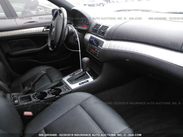 WBAAZ33424KP90936 - 2004 BMW 325 IS SULEV SILVER photo 5