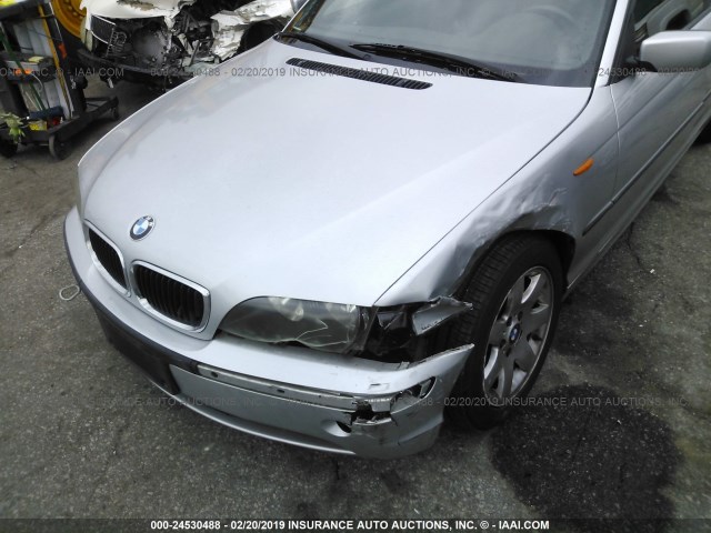 WBAAZ33424KP90936 - 2004 BMW 325 IS SULEV SILVER photo 6
