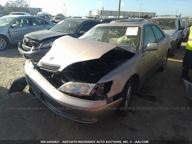 JT8BF28G2X5066355 - 1999 LEXUS ES 300 TAN photo 2