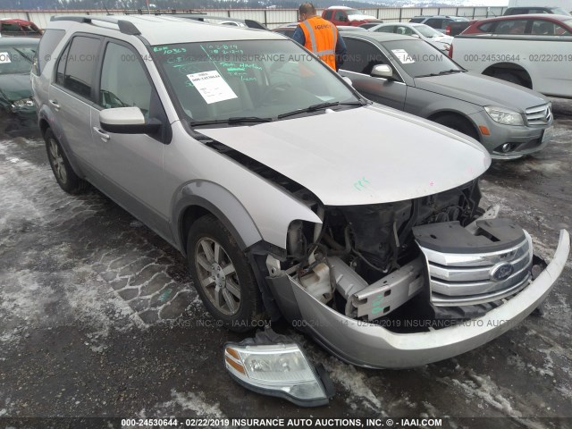 1FMDK05W28GA32813 - 2008 FORD TAURUS X SEL GRAY photo 1