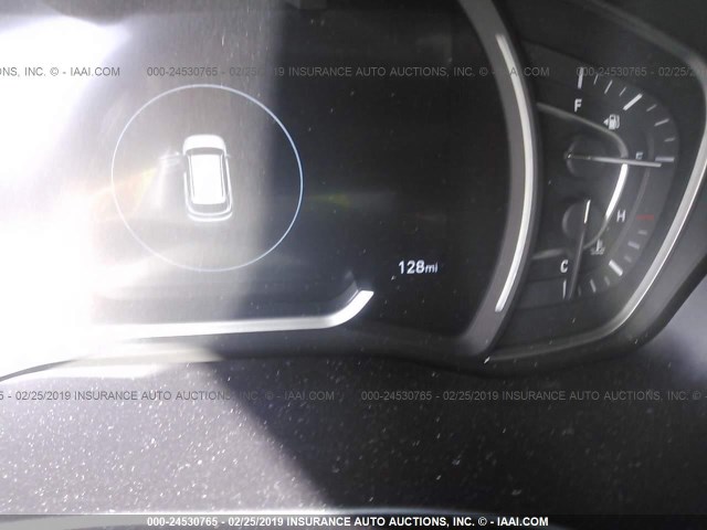 5NMS33AD2KH006968 - 2019 HYUNDAI SANTA FE RED photo 7