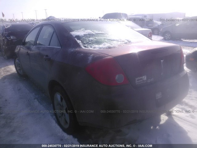 1G2ZG57B584194637 - 2008 PONTIAC G6 SE MAROON photo 3