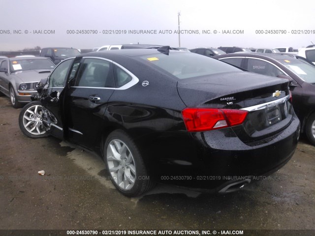 2G1145S39H9147635 - 2017 CHEVROLET IMPALA PREMIER BLACK photo 3