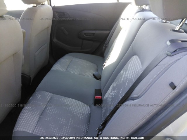 1G1JB5SH2H4129806 - 2017 CHEVROLET SONIC LS 银色 照片 8