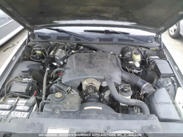 2FAFP74W5XX226209 - 1999 FORD CROWN VICTORIA LX GRAY photo 10