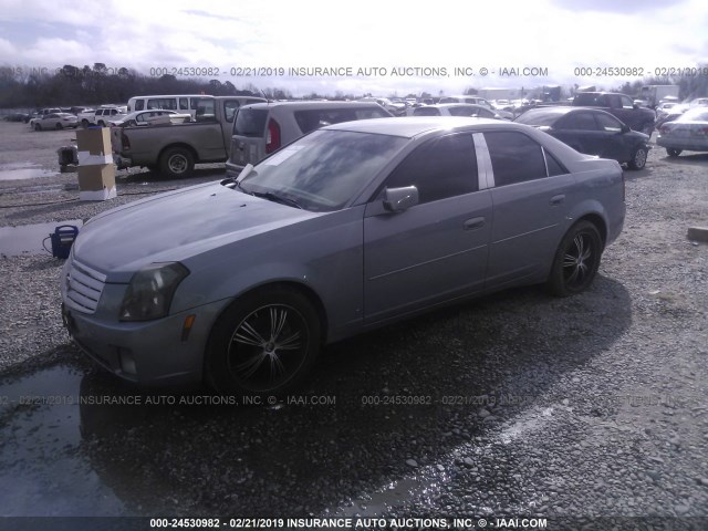 1G6DP577270118643 - 2007 CADILLAC CTS HI FEATURE V6 Light Blue photo 2