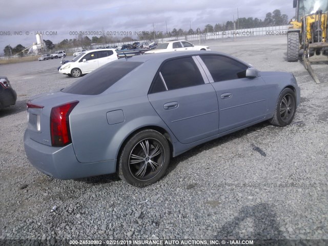 1G6DP577270118643 - 2007 CADILLAC CTS HI FEATURE V6 Light Blue photo 4