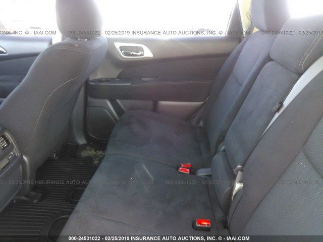 5N1AR2MMXFC694380 - 2015 NISSAN PATHFINDER S/SV/SL/PLATINUM WHITE photo 8