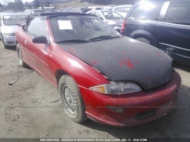 4G1JF32T0WB901224 - 1998 CHEVROLET CAVALIER Z24 RED photo 1