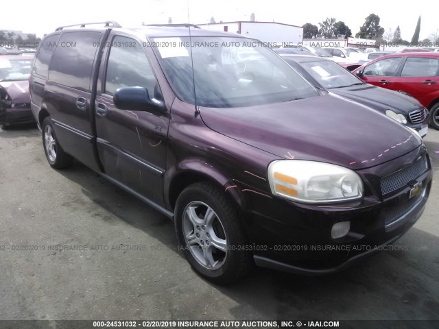 1GNDV23198D198169 - 2008 CHEVROLET UPLANDER LS BURGUNDY photo 1