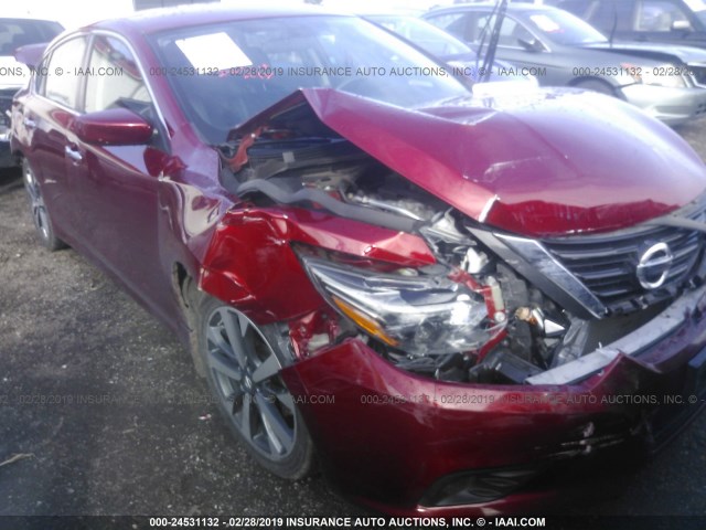 1N4AL3AP5HC232490 - 2017 NISSAN ALTIMA 2.5/S/SV/SL/SR RED photo 6