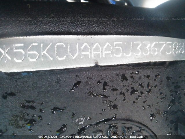 56KCVAAA5J3367580 - 2018 INDIAN MOTORCYCLE CO. CHIEF VINTAGE 蓝色 照片 10