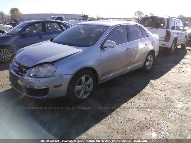 3VWRZ71K59M166737 - 2009 VOLKSWAGEN JETTA SE/SEL SILVER photo 2